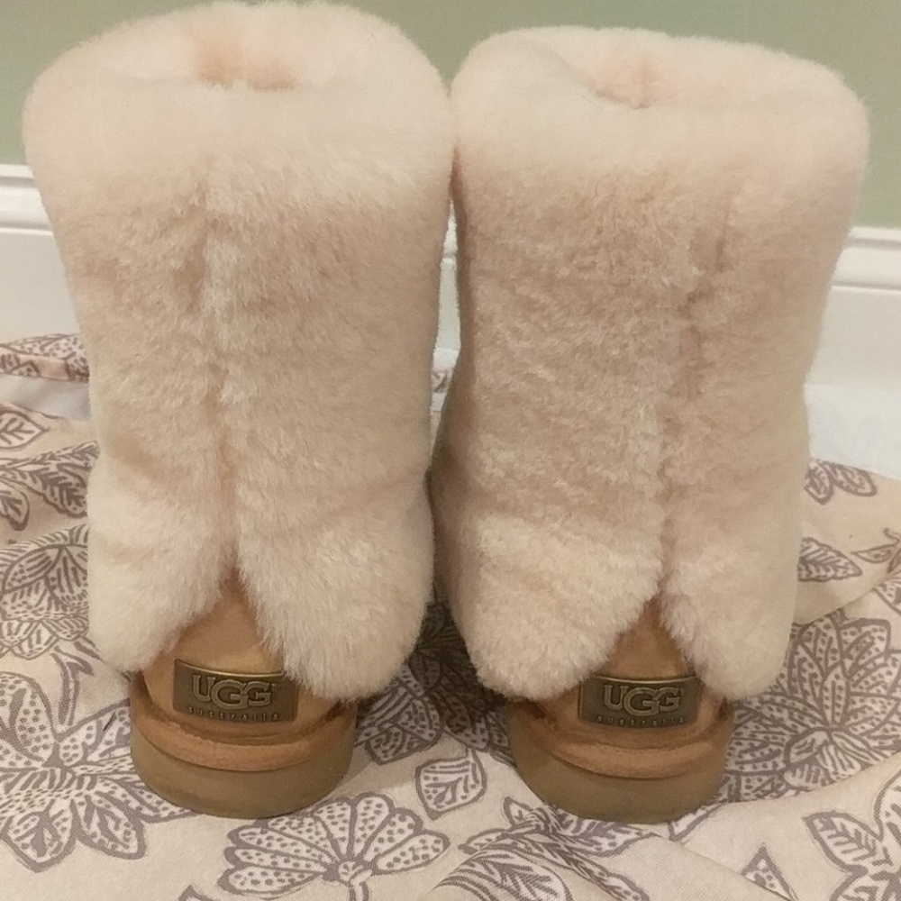 Fluffy ugg boots